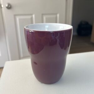 2008 Starbucks By Aida Purple No Handle Coffee Tea Mug Cup 8oz